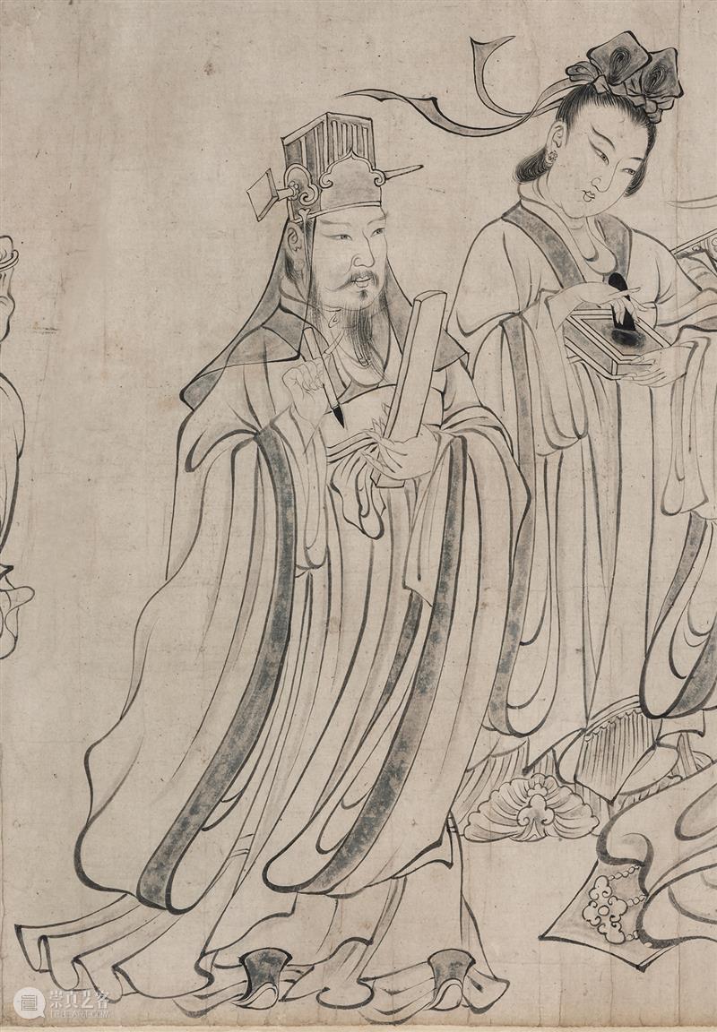 最能体现“吴带当风”的传世佳作 |《墨林典藏：吴道子送子天王图》 墨林 典藏 佳作 吴道子送子天王图》 今夏 台北故宫博物院 万众 重磅 书画 遗珠 崇真艺客