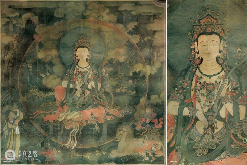 最能体现“吴带当风”的传世佳作 |《墨林典藏:吴道子送子天王图》 墨林 典藏 佳作 吴道子送子天王图》 今夏 台北故宫博物院 万众 重磅 书画 遗珠 崇真艺客