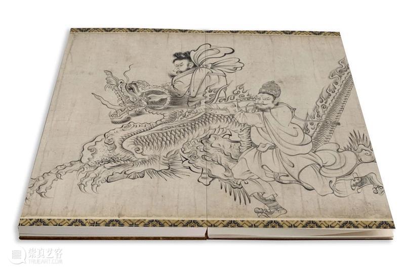 最能体现“吴带当风”的传世佳作 |《墨林典藏:吴道子送子天王图》 墨林 典藏 佳作 吴道子送子天王图》 今夏 台北故宫博物院 万众 重磅 书画 遗珠 崇真艺客