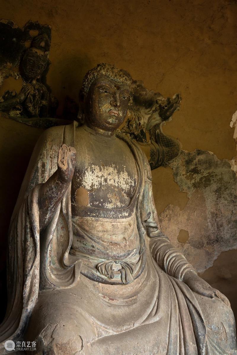 麦积山第43窟：故人已去，独留空冢 视频资讯 侯楠山 麦积山 故人 空冢 麦积山特窟 麦积山石窟东 下部 外观 结构 建筑 四柱 崇真艺客