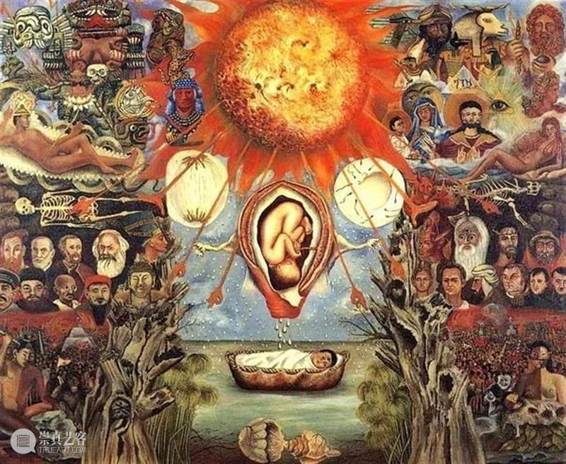 【IFA-艺术赏析】Frida Kahlo |  我不画梦，我只画我的现实 现实 Kahlo 艺术 IFA 墨西哥 画家 画像 作品 内心 社会 崇真艺客