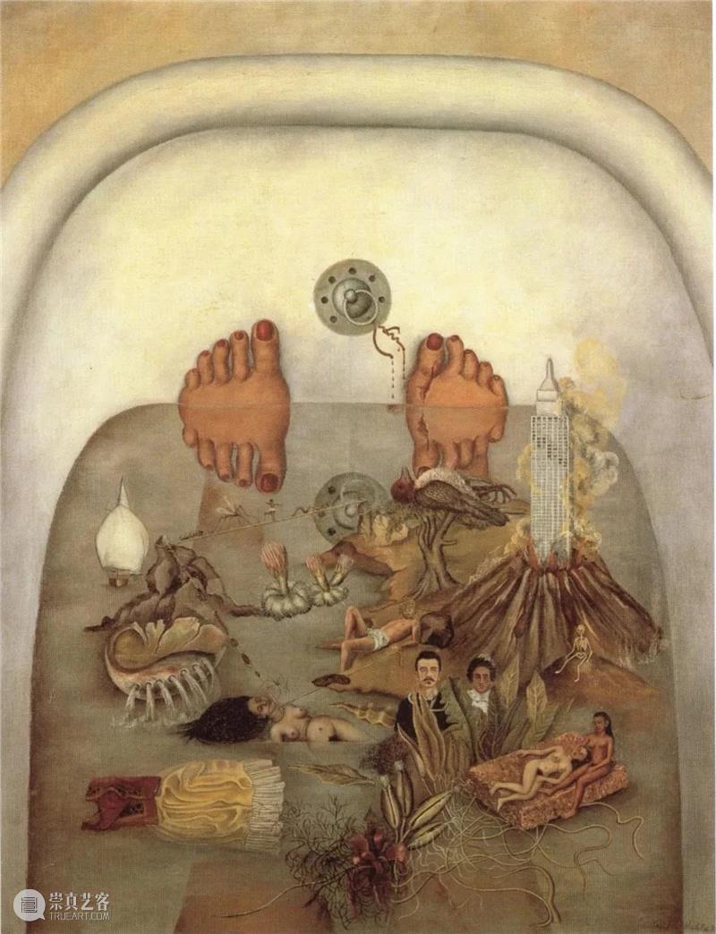 【IFA-艺术赏析】Frida Kahlo |  我不画梦，我只画我的现实 现实 Kahlo 艺术 IFA 墨西哥 画家 画像 作品 内心 社会 崇真艺客