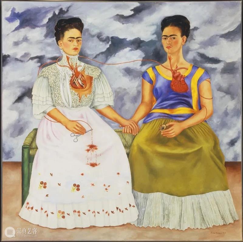 【IFA-艺术赏析】Frida Kahlo |  我不画梦，我只画我的现实 现实 Kahlo 艺术 IFA 墨西哥 画家 画像 作品 内心 社会 崇真艺客