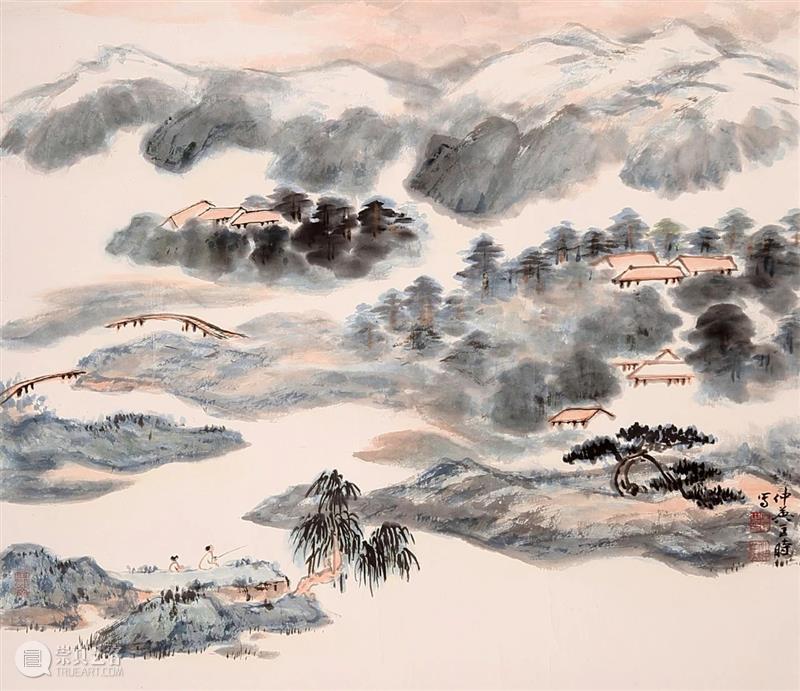 敬华网拍丨当代水墨书画专场46  敬华拍卖 敬华 水墨 书画 专场 二维码 范扬 松荫 设色纸本 韩敏 顽仙 崇真艺客