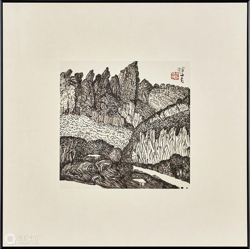 拍买倒数 | 最玩味的「小风景」：当代水墨 风景 水墨 中国 书画 网上 正午 拍品 精品 陈福善 人物 崇真艺客