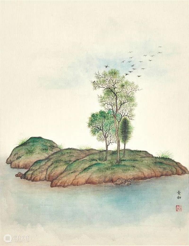 拍买倒数 | 最玩味的「小风景」：当代水墨 风景 水墨 中国 书画 网上 正午 拍品 精品 陈福善 人物 崇真艺客