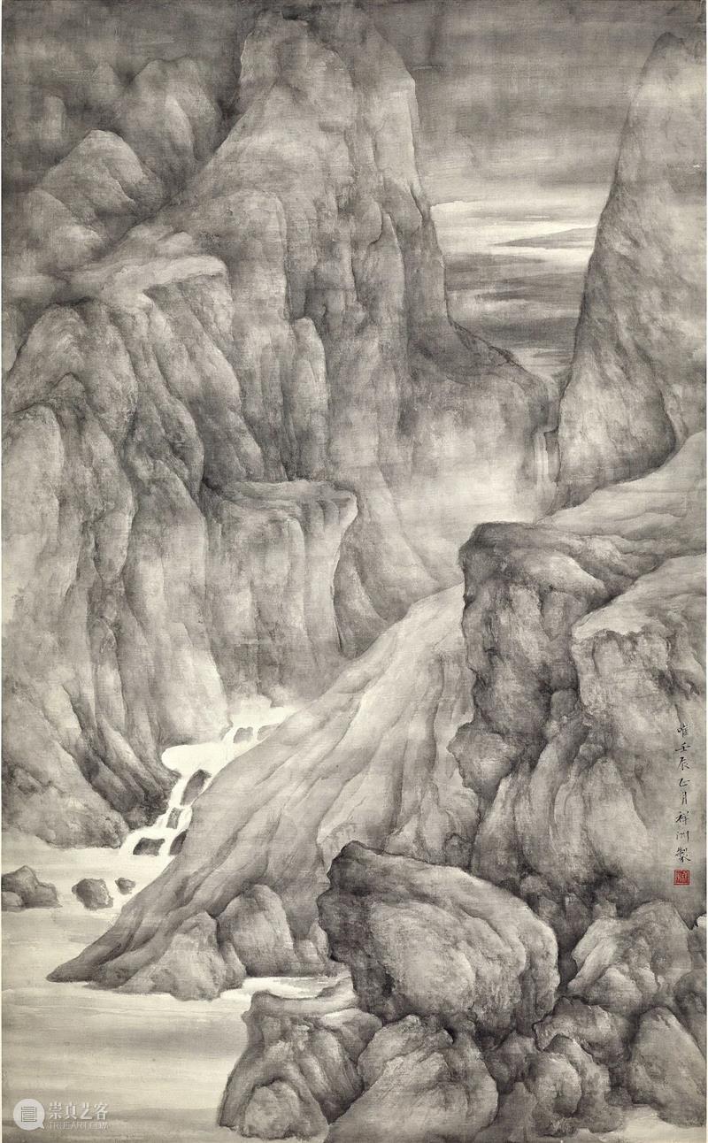 拍买倒数 | 最玩味的「小风景」：当代水墨 风景 水墨 中国 书画 网上 正午 拍品 精品 陈福善 人物 崇真艺客