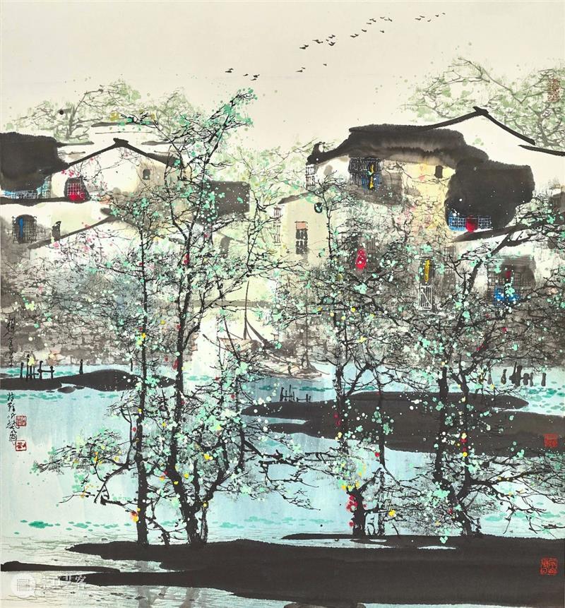 拍买倒数 | 最玩味的「小风景」：当代水墨 风景 水墨 中国 书画 网上 正午 拍品 精品 陈福善 人物 崇真艺客