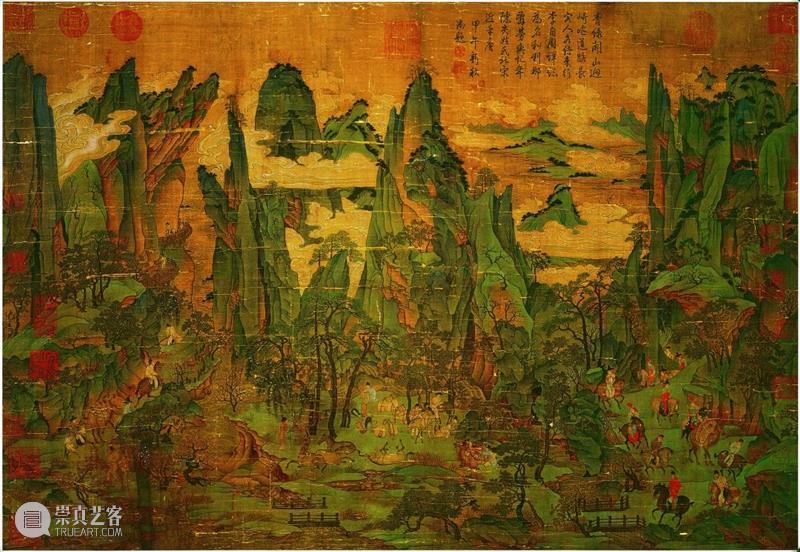 公益课堂：讲给孩子的中国美术史|江帆楼阁图 （隋唐绘画11） 公益 课堂 孩子 中国 美术史 江帆楼阁图 隋唐绘画 人类 美的 拉斯科洞窟 崇真艺客