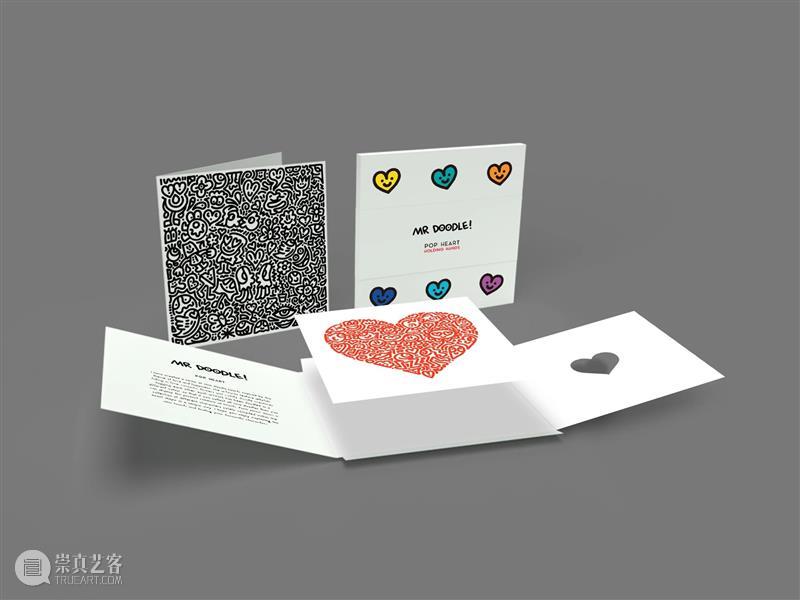 倒计时! Mr Doodle全新限量版《Pop Heart》版画将在今日正式发售 Heart Doodle 版画 限量版 倒计时 系列 北京时间 伦敦 时间 纽约 崇真艺客