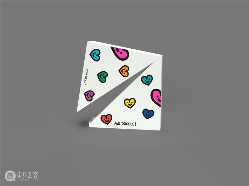倒计时! Mr Doodle全新限量版《Pop Heart》版画将在今日正式发售 Heart Doodle 版画 限量版 倒计时 系列 北京时间 伦敦 时间 纽约 崇真艺客