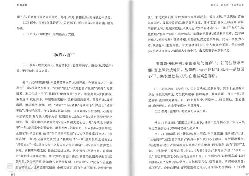 国学典藏∣凿开鸿蒙,手洗日月——读杜诗,就它了(文末赠书) 国学 典藏 鸿蒙 日月 书名 杜甫诗集 丛书 作者 杜甫 钱谦益 崇真艺客
