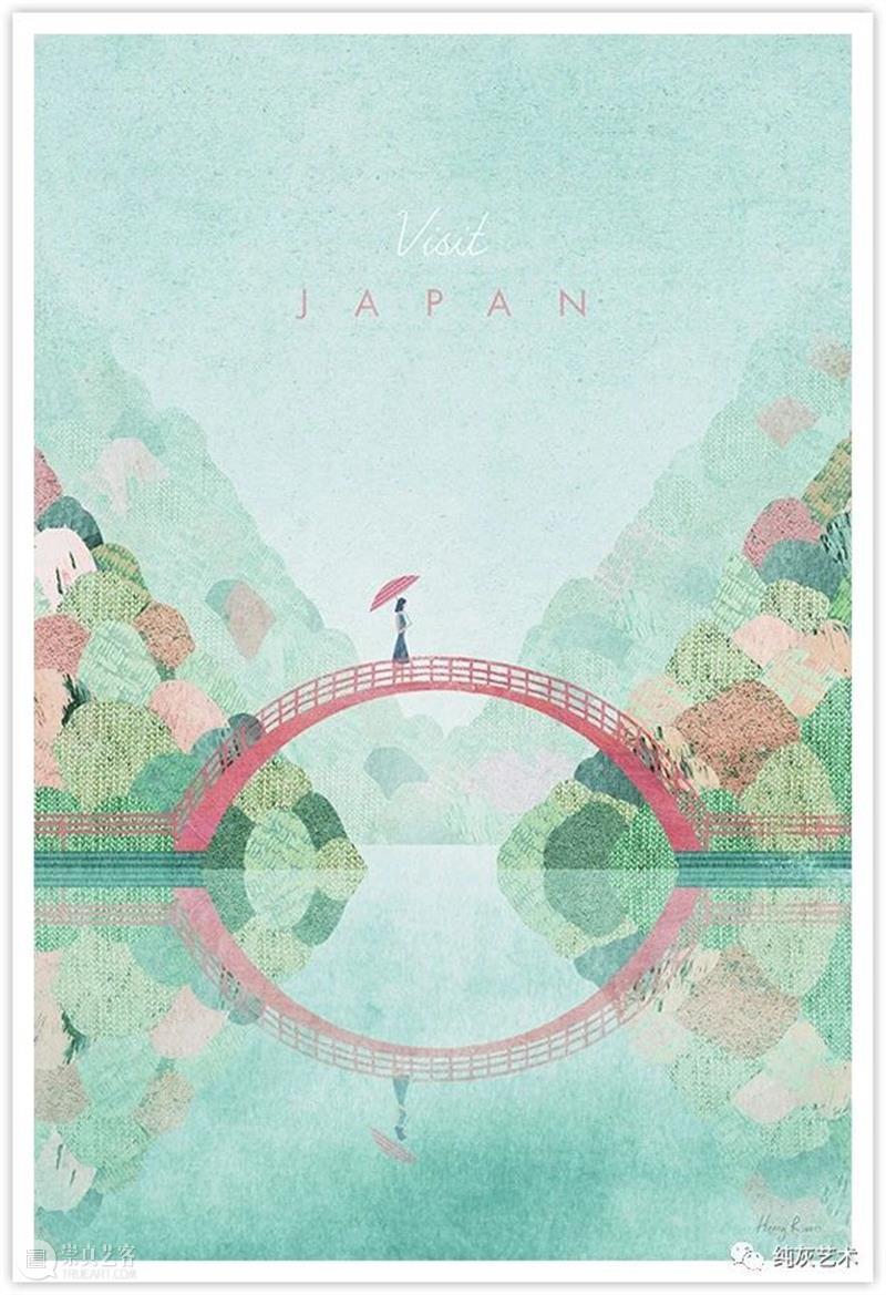 极简复古城市海报 海报 城市 极简 英国 插画家 Rivers 现代 世界上 地区 作品 崇真艺客