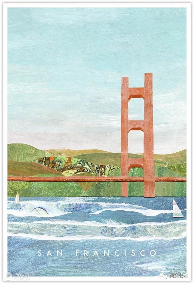 极简复古城市海报 海报 城市 极简 英国 插画家 Rivers 现代 世界上 地区 作品 崇真艺客