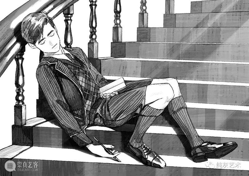 有故事感的型男插画 故事感 型男 插画 韩国 插画师 画面 深意 故事 作品 往期 崇真艺客