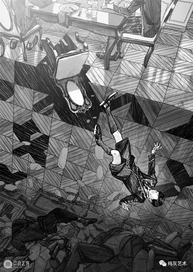 有故事感的型男插画 故事感 型男 插画 韩国 插画师 画面 深意 故事 作品 往期 崇真艺客