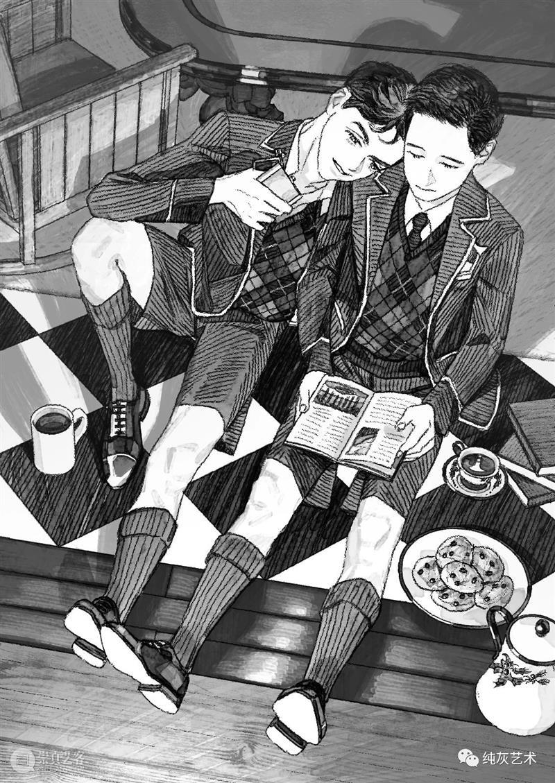 有故事感的型男插画 故事感 型男 插画 韩国 插画师 画面 深意 故事 作品 往期 崇真艺客
