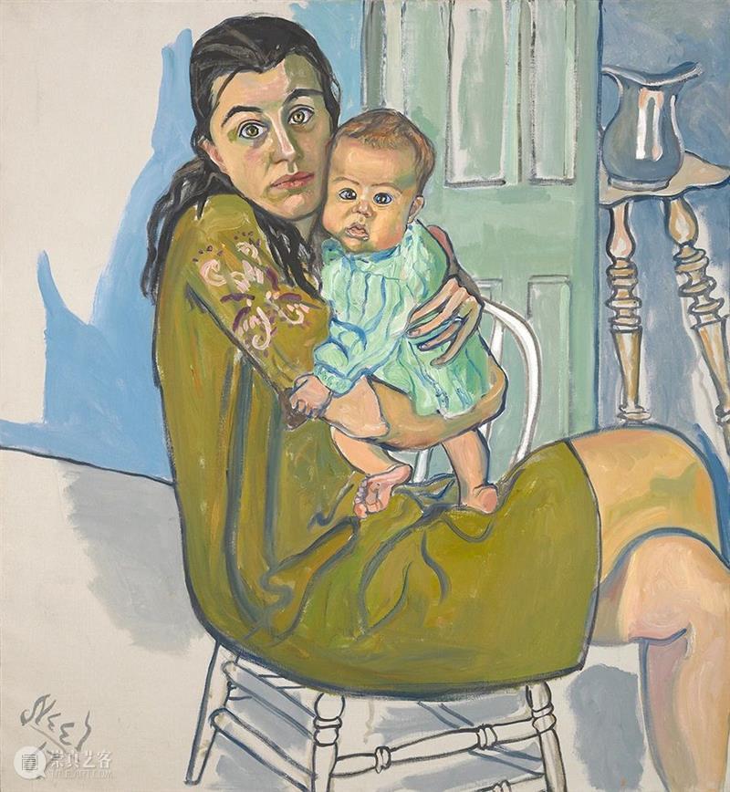 灵魂捕手,爱丽丝·尼尔(Alice Neel)的一生|下篇 灵魂 捕手 爱丽丝 尼尔 一生 下篇 Neel 之后 风格 子孙满堂 崇真艺客