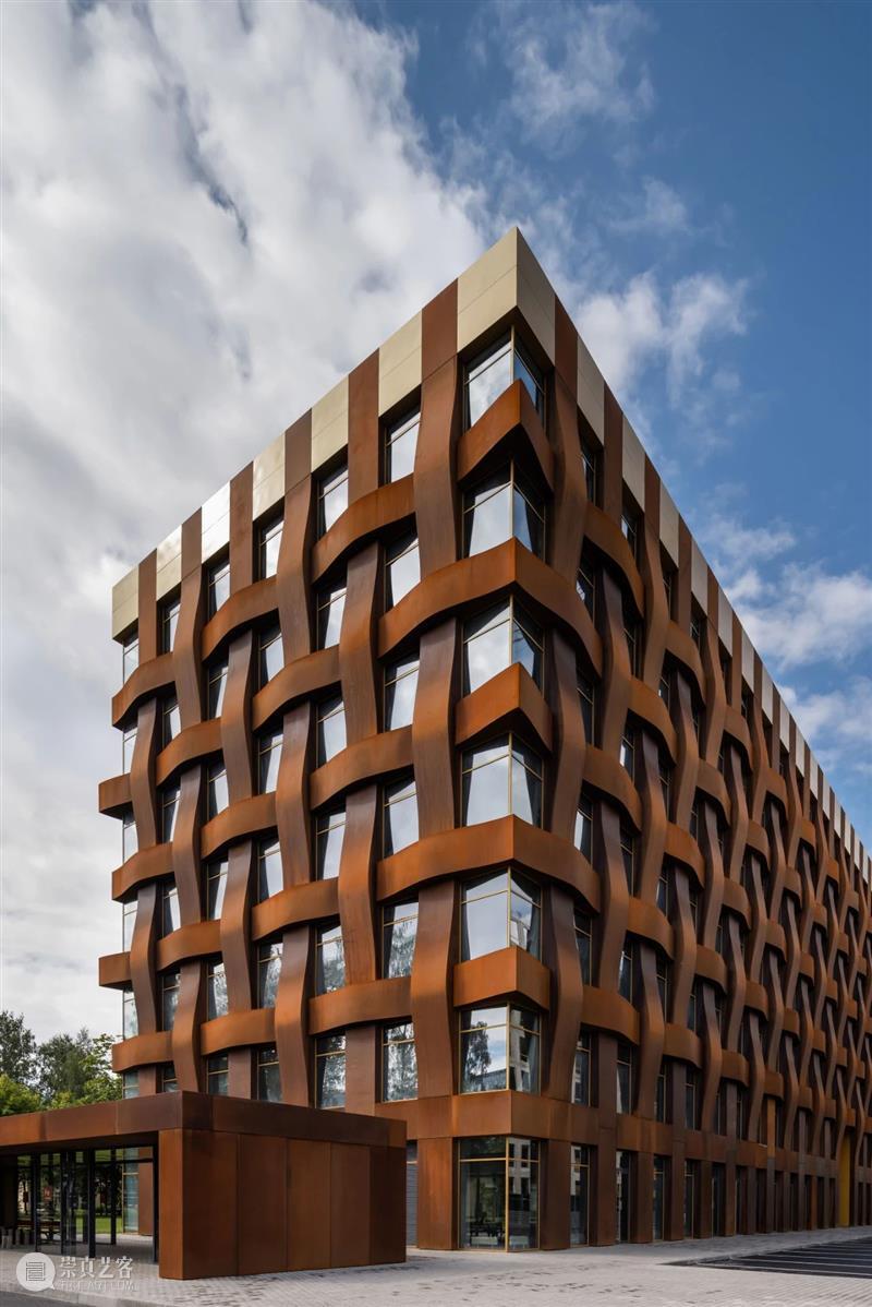 “金属篮子”，Ferrum 1 办公大楼 / Tchoban Voss Architekten Ferrum 办公大楼 金属 篮子 Ivanov 圣彼得斯堡 Polustrovo 街区 俄罗斯 工厂 崇真艺客
