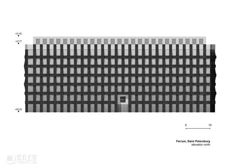 “金属篮子”，Ferrum 1 办公大楼 / Tchoban Voss Architekten Ferrum 办公大楼 金属 篮子 Ivanov 圣彼得斯堡 Polustrovo 街区 俄罗斯 工厂 崇真艺客