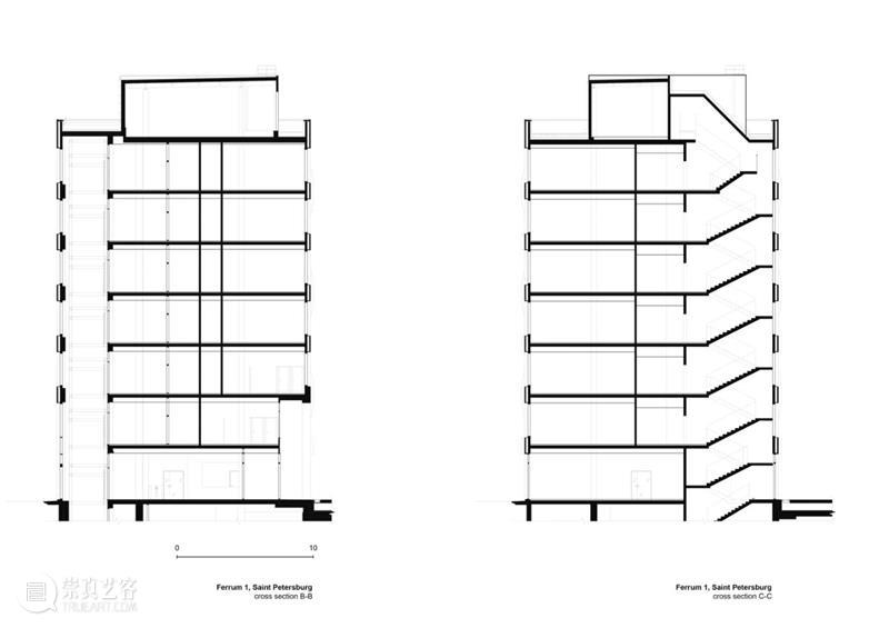 “金属篮子”，Ferrum 1 办公大楼 / Tchoban Voss Architekten Ferrum 办公大楼 金属 篮子 Ivanov 圣彼得斯堡 Polustrovo 街区 俄罗斯 工厂 崇真艺客