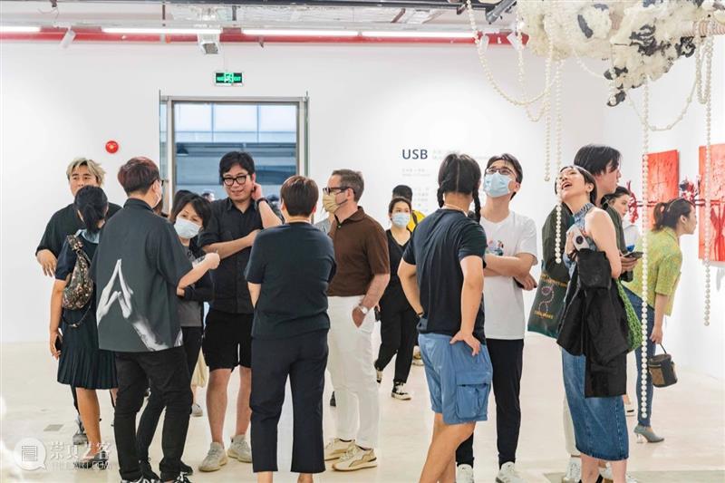 开幕现场 | “USB多端口链接展”第一站—没顶画廊 画廊 USB多端口 现场 USB 多端口 艺术家 策展人 蔡坚 王将 方阳 崇真艺客