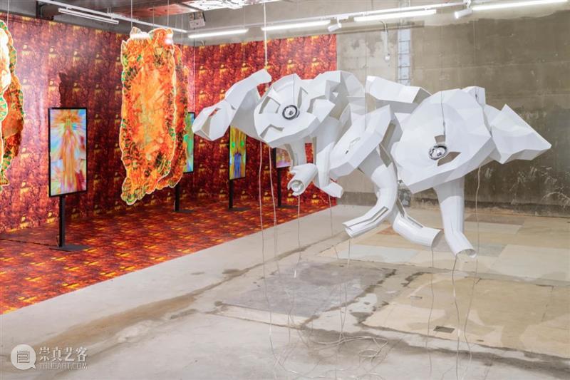 开幕现场 | “USB多端口链接展”第一站—没顶画廊 画廊 USB多端口 现场 USB 多端口 艺术家 策展人 蔡坚 王将 方阳 崇真艺客