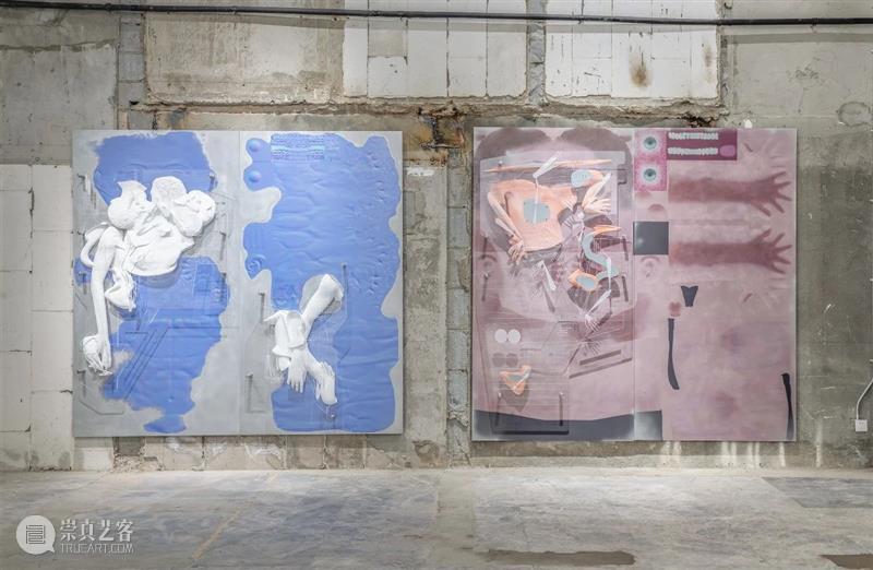 开幕现场 | “USB多端口链接展”第一站—没顶画廊 画廊 USB多端口 现场 USB 多端口 艺术家 策展人 蔡坚 王将 方阳 崇真艺客