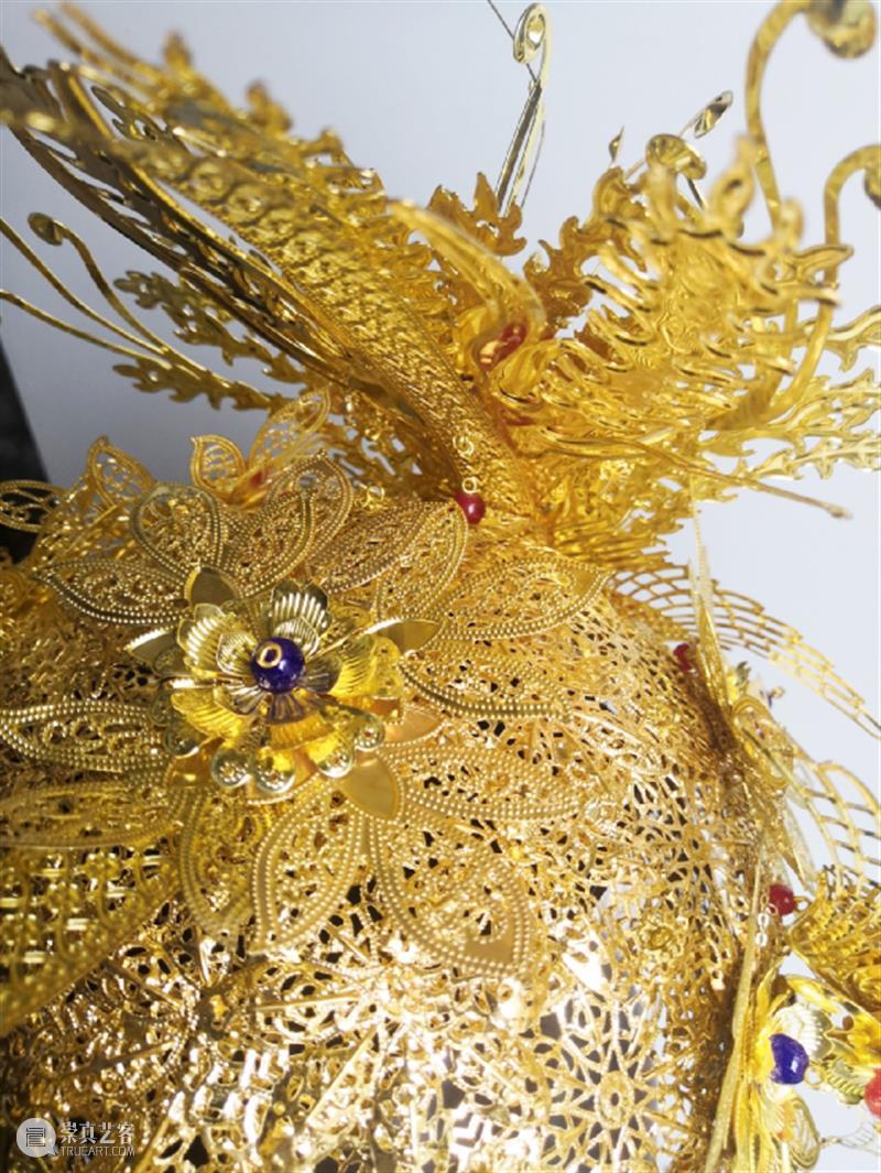 原创丨羊车洒咸上位的潘淑妃凤冠 潘淑妃 凤冠 上位 上方 青铜器 账号 规格 总长 左右 直径 崇真艺客