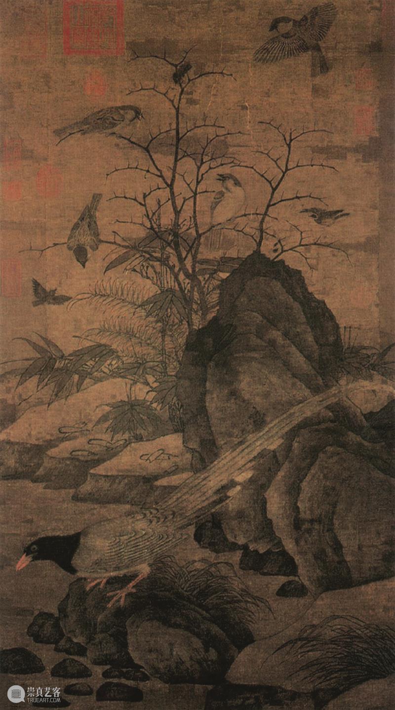 于非闇 l 院体花鸟画的由来 于非闇 花鸟画 院体 由来 雪竹 徐熙 绢本 上海博物馆 民族 自古以来 崇真艺客