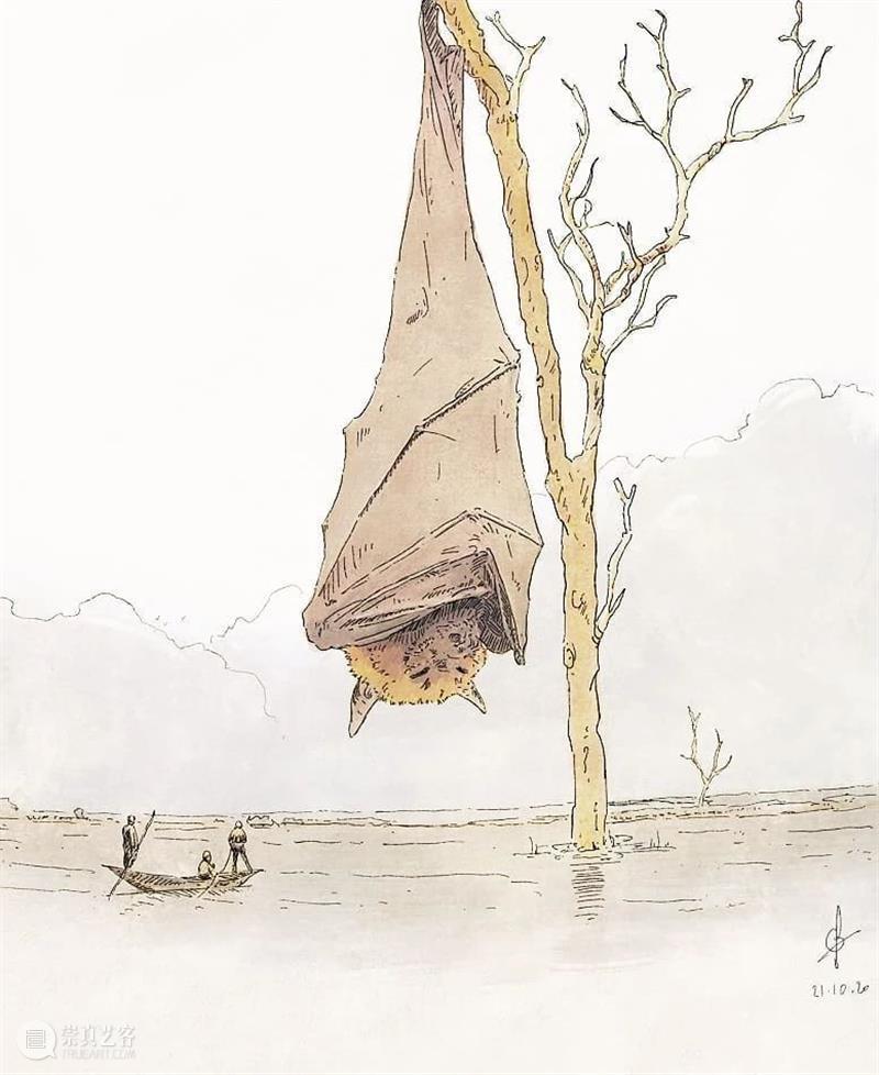 好久没见过这么细腻的笔触了，淡淡的色彩配上魔幻的设计，真厉害！ 笔触 色彩 魔幻 END 崇真艺客