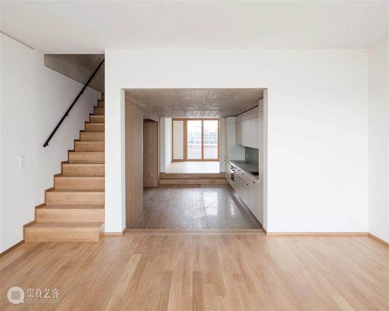水平性，洛桑街公寓扩建 / Lacroix Chessex 洛桑街 水平性 公寓 屋顶 项目 日内瓦 郊区 建筑 湖景房 负荷 崇真艺客