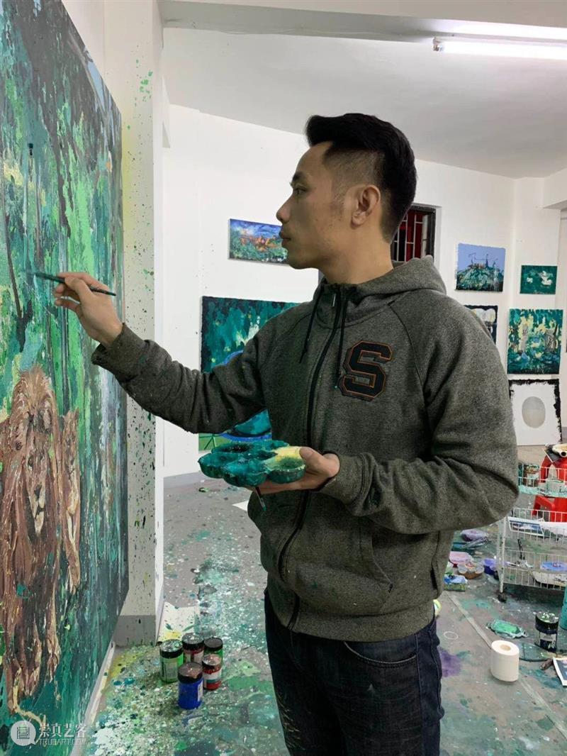 问象青年艺术家推荐｜宋赫 宋赫 青年 艺术家 一段时间 主色调 红色 画面 桃红 时间段 附近 崇真艺客