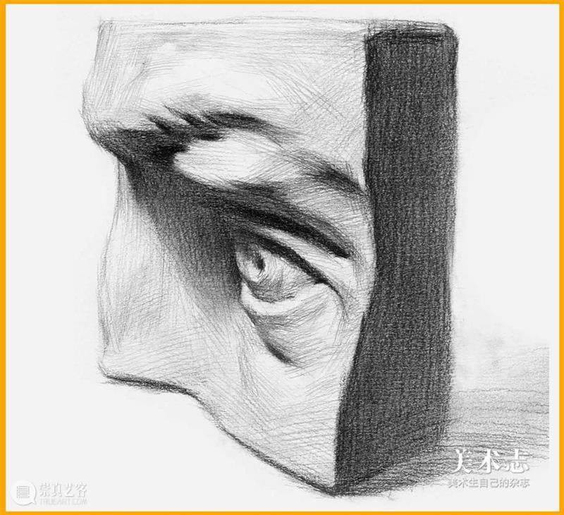 通过【石膏眼睛】学习了解眼睛的结构和特征，千万不要错过 ！ 石膏 眼睛 特征 结构 素描 头像 重点 同学们 心灵 窗户 崇真艺客
