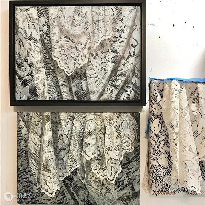 她喜欢画纱布，没点耐心还真是做不到 ！ 纱布 END 崇真艺客