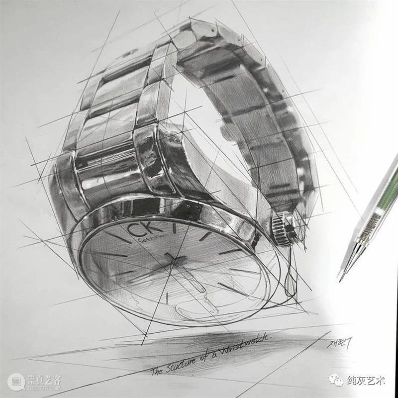 素描静物的结构和质感 素描 静物 结构 质感 韩国 艺术家 anjjaemi 作品 一幅画 细节 崇真艺客