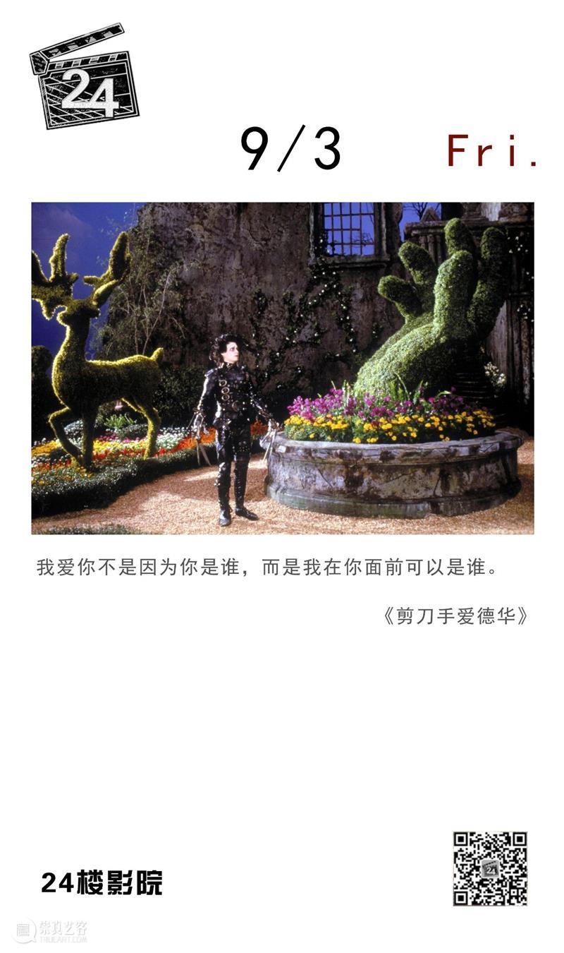 每日台词 | 我爱你,不是因为你是谁,而是…… 台词 上方 影院 页面 右上 星标 崇真艺客
