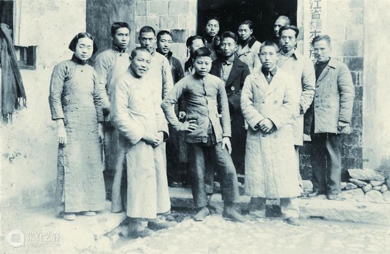 现在新的,年青的,没有名的作家的作品站在这里了 |浙江版画百年 · 1910年代-1940年代 版画 作家 作品 浙江 浙江省立第一师范学校 教员 李叔同 理念 乐石社 漫画会 崇真艺客