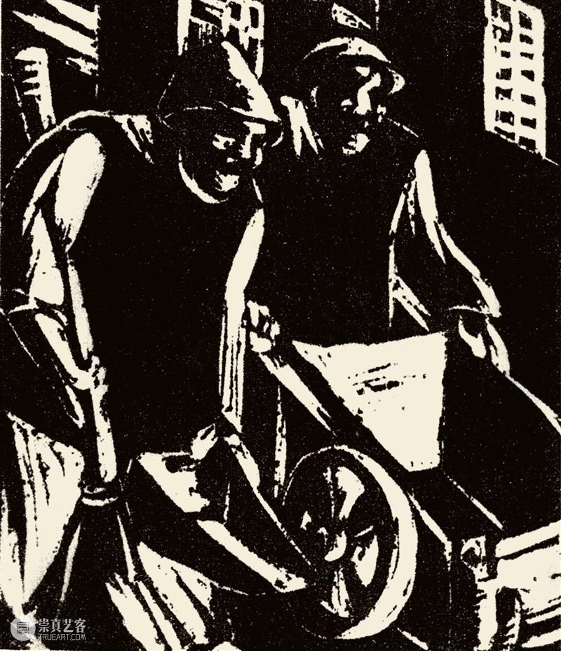现在新的,年青的,没有名的作家的作品站在这里了 |浙江版画百年 · 1910年代-1940年代 版画 作家 作品 浙江 浙江省立第一师范学校 教员 李叔同 理念 乐石社 漫画会 崇真艺客