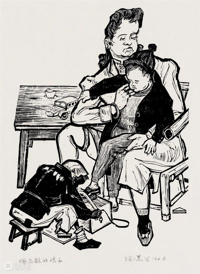 现在新的,年青的,没有名的作家的作品站在这里了 |浙江版画百年 · 1910年代-1940年代 版画 作家 作品 浙江 浙江省立第一师范学校 教员 李叔同 理念 乐石社 漫画会 崇真艺客