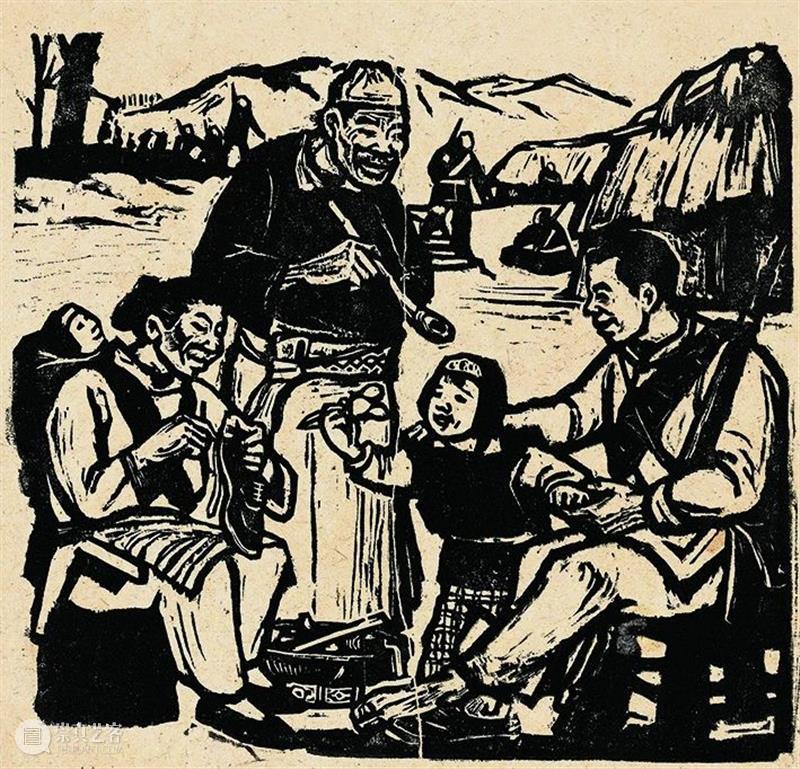 现在新的，年青的，没有名的作家的作品站在这里了 ｜浙江版画百年 · 1910年代-1940年代 版画 作家 作品 浙江 浙江省立第一师范学校 教员 李叔同 理念 乐石社 漫画会 崇真艺客