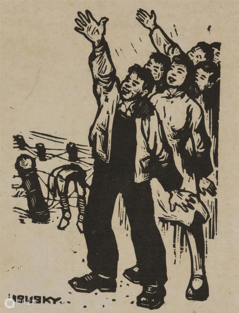 现在新的,年青的,没有名的作家的作品站在这里了 |浙江版画百年 · 1910年代-1940年代 版画 作家 作品 浙江 浙江省立第一师范学校 教员 李叔同 理念 乐石社 漫画会 崇真艺客