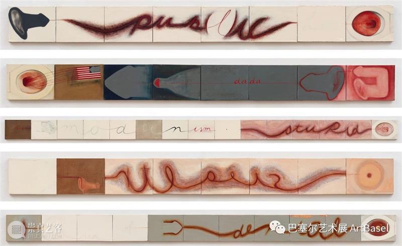 当冲突历史被重新想象：米拉·绍尔（Mira Schor）用艺术面对个时代的混乱 米拉·绍尔 Schor 艺术 历史 时代 海湾战争 之后 代表作 Frieze 建筑 崇真艺客