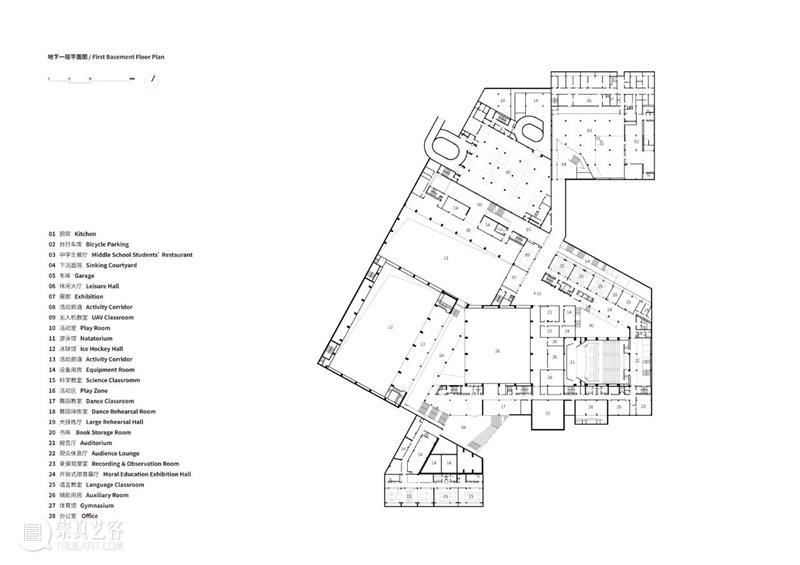 北京人大附中航天城学校 / 北京市建筑设计研究院 北京人大附中航天城学校 北京市建筑设计研究院 人大附中航天城学校 北京西北 区域 城市 自然 线上 周边 环境 崇真艺客