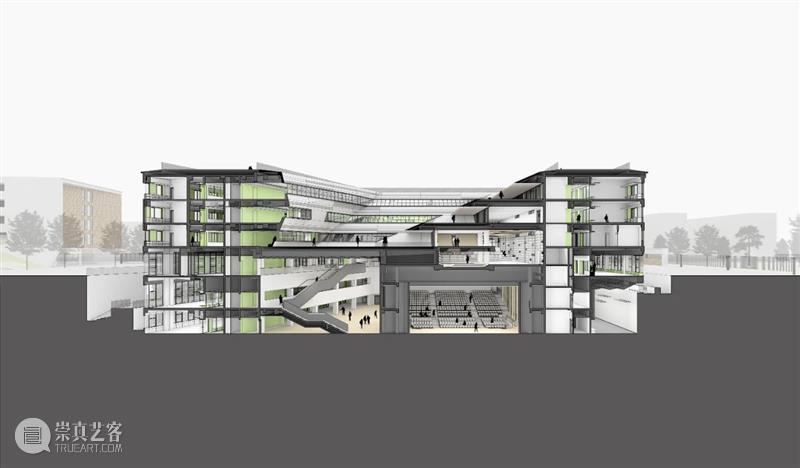 北京人大附中航天城学校 / 北京市建筑设计研究院 北京人大附中航天城学校 北京市建筑设计研究院 人大附中航天城学校 北京西北 区域 城市 自然 线上 周边 环境 崇真艺客