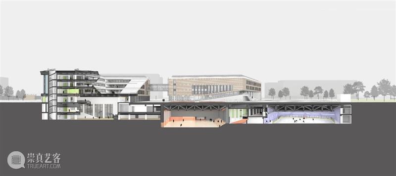 北京人大附中航天城学校 / 北京市建筑设计研究院 北京人大附中航天城学校 北京市建筑设计研究院 人大附中航天城学校 北京西北 区域 城市 自然 线上 周边 环境 崇真艺客