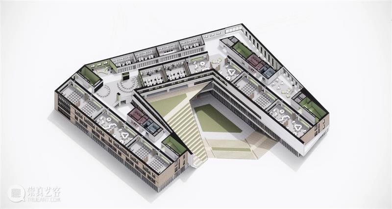 北京人大附中航天城学校 / 北京市建筑设计研究院 北京人大附中航天城学校 北京市建筑设计研究院 人大附中航天城学校 北京西北 区域 城市 自然 线上 周边 环境 崇真艺客