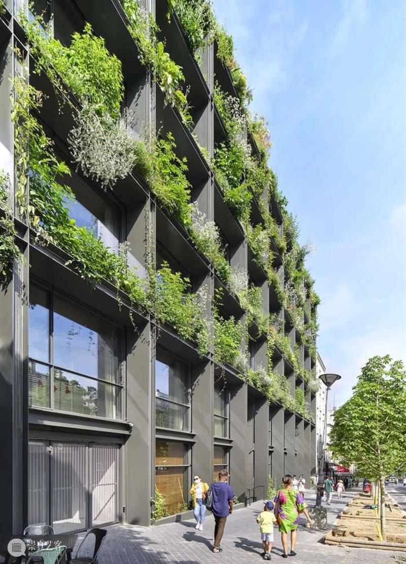 阳台种草药，M 大楼 / Triptyque Architecture 大楼 阳台 草药 Michel 自然主义 宣言 功能 综合大楼 巴黎繁华的蒙帕纳斯区 Pasteur 崇真艺客