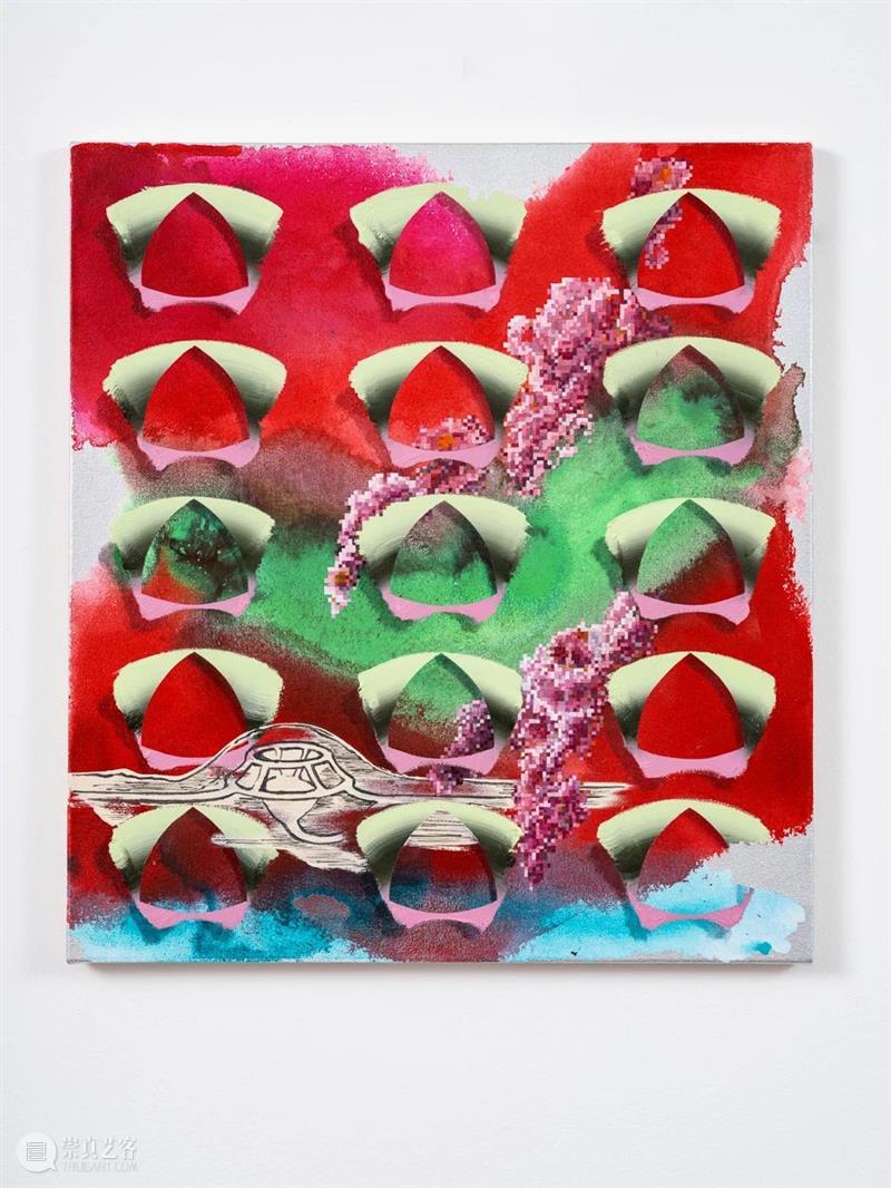 张月薇参加伦敦海沃德美术馆（Hayward Gallery）群展“Mixing It Up: Painting Today” Today 张月薇 伦敦海沃德美术馆 Mixing Gallery 群展 Centre 伦敦 策展人 拉夫 崇真艺客