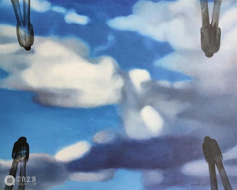许敏：银手镯微微发光 许敏 手镯 节奏 绘画 流水 时间 女工 炭笔 铅笔 画布 崇真艺客